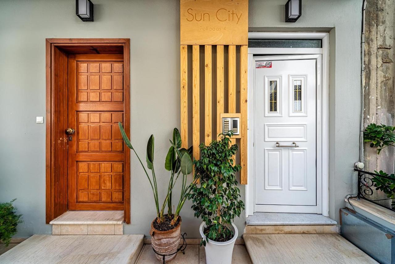 Suncity Apartments Heraklion  Bagian luar foto